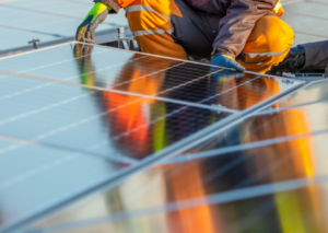 Installation of solar panels