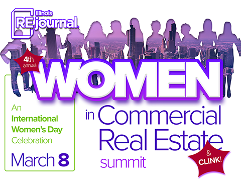 Illinois REJournal Women in Commercial Real Estate Summit Logo